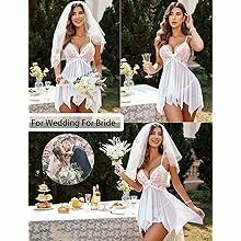 Mujer con lencería blanca de novia en un jardín.