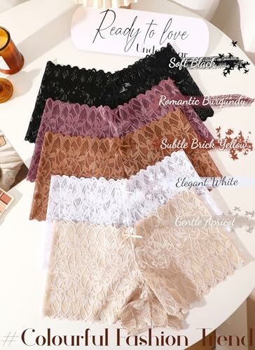 Shorts de Encaje READY TO LOVE