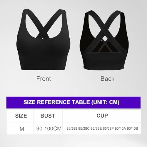 FUIPVGI Sujetador Deportivo Mujer